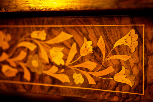 Květinové baroko detail